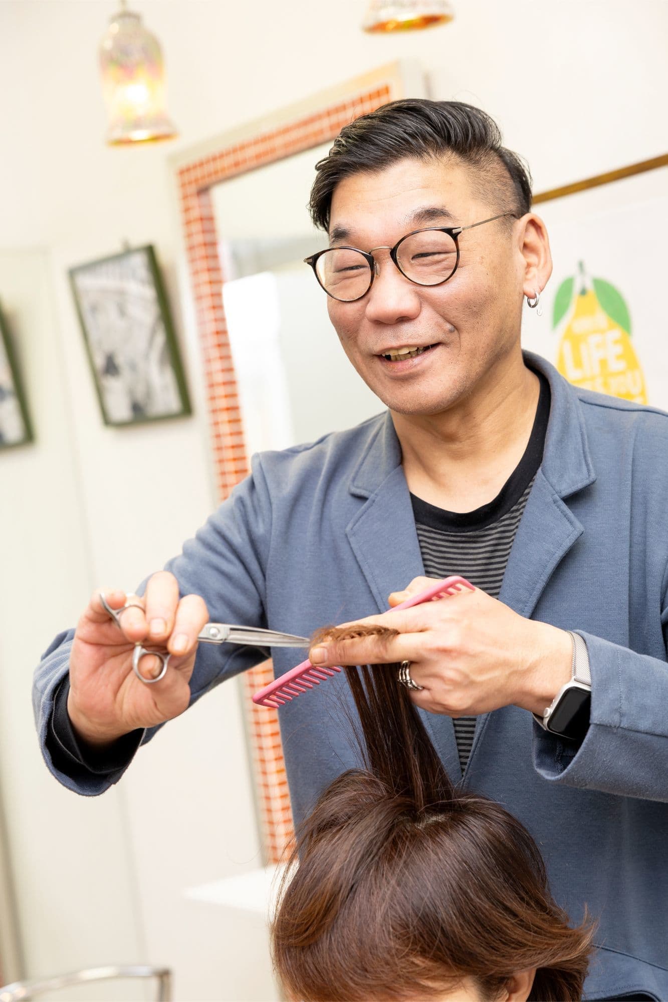 綾瀬の美容室LEMONadeオーナー飯塚 健一